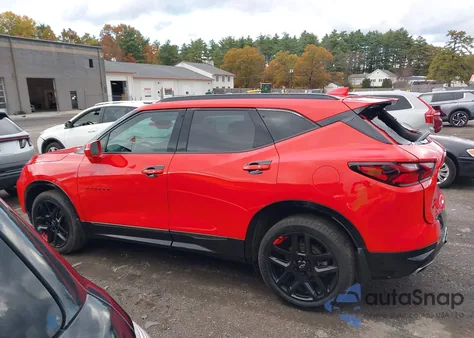 2020 Chevrolet Blazer Awd Rs из США, поврежденный, VIN 3GNKBKRS1LS605572